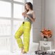 thumbnail image 5 of Balery Gold Pineapple Pantalones de pijama para mujer, pijamas ultraligeros, pantalones de estar por casa-XX-Large, 5 of 6