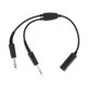 thumbnail image 2 of Cable adaptador para auriculares de aviación, Universal, Cable adaptador para auriculares estable, duradero y portátil de Metal de alta calidad, 2 of 9