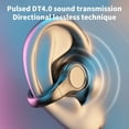 thumbnail image 6 of Byujiro Earbuds Wireless Bluetooth Bones Conduction Bluetooth Earphones with Non in Ear Clip Style Sports Digital Display and Long Battery Wireless Earphones, 6 of 7