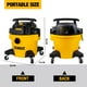 thumbnail image 4 of DEWALT - DXV06P Aspiradora para húmedo y seco de poliéster, 22.7 l, Color Amarillo, 4 of 5