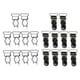 thumbnail image 1 of 20 Piezas de Correas de Cinturón de Liga para Mujer, Clips de Tirantes de Corsé Extraíbles Yinane Correas de la correa de la liga de las mujeres, 1 of 8