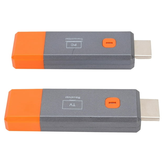 Extensor Inalámbrico De Interfaz Multimedia HD, Plug And Play Antena Incorporada Portátil Transmisor Y Receptor Inalámbrico De Interfaz Multimedia HD Para TV Portátil