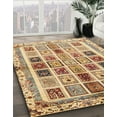 thumbnail image 2 of Ahgly Company Indoor Rectangle Abstract Red Abstract Area Rugs, 7' x 9', 2 of 6