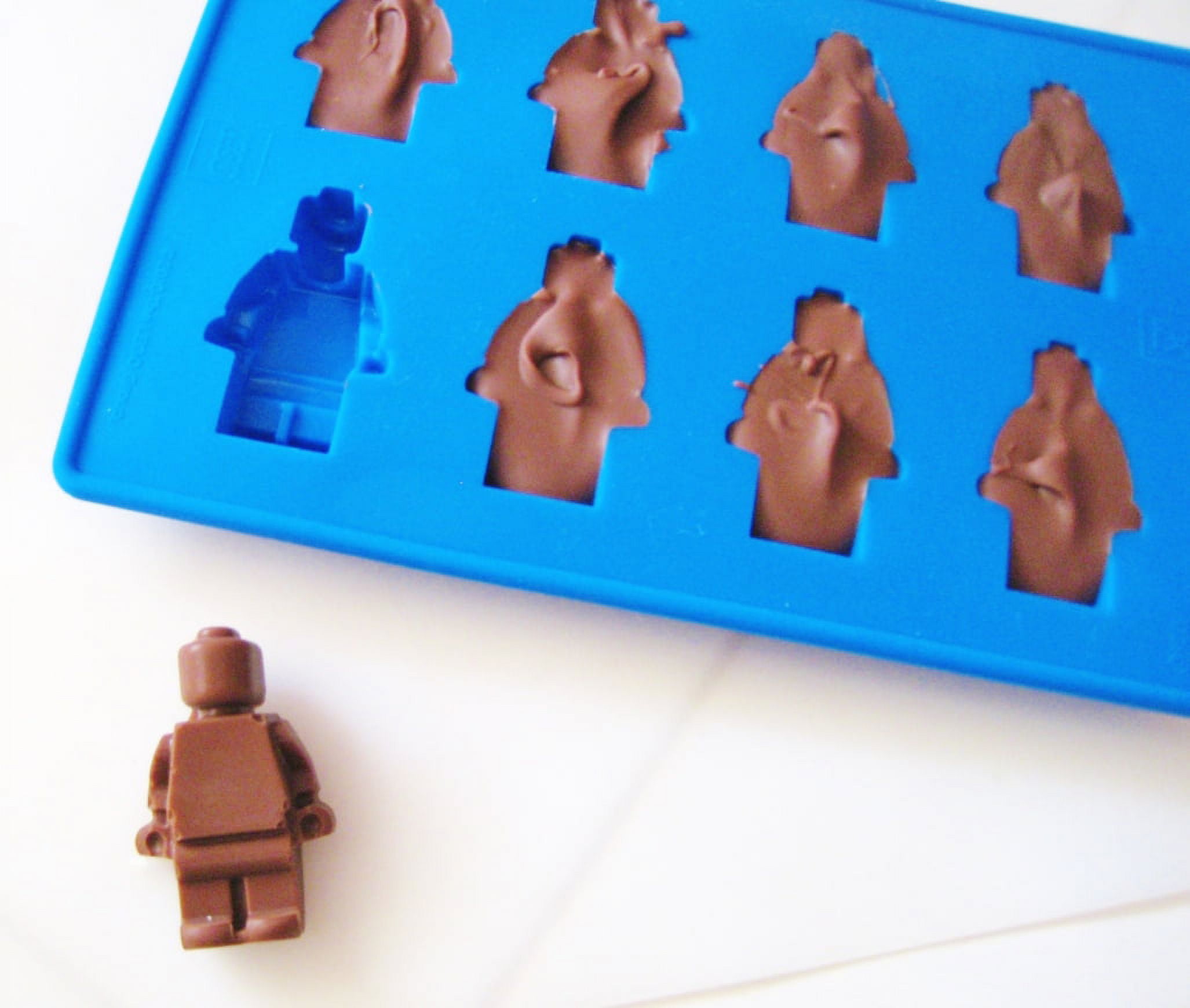 Lego Shaped Ice Cube Tray Baking Molds Silicone Chocolate Gummies Jello Candy Cakes Kid Friendly Walmart