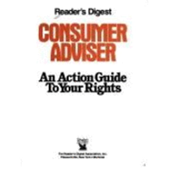 Pre-Owned Consumer Advisor (Hardcover) 0895773260 9780895773265