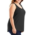 thumbnail image 3 of Mittory Plus Size Tank Tops for Curvy Women Summer Basic T Shirts Sleeveless Racerback Workout Tops Casual Blouse Lightweight, 3 of 6