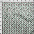 thumbnail image 3 of oneOone Cotton Poplin Fabric Leaves & Floral Block Print Fabric By Yard 42 Inch Wide, 3 of 4