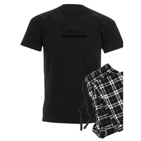 

CafePress - Ukraine #Stopwar Pajamas - Men s Dark Pajamas