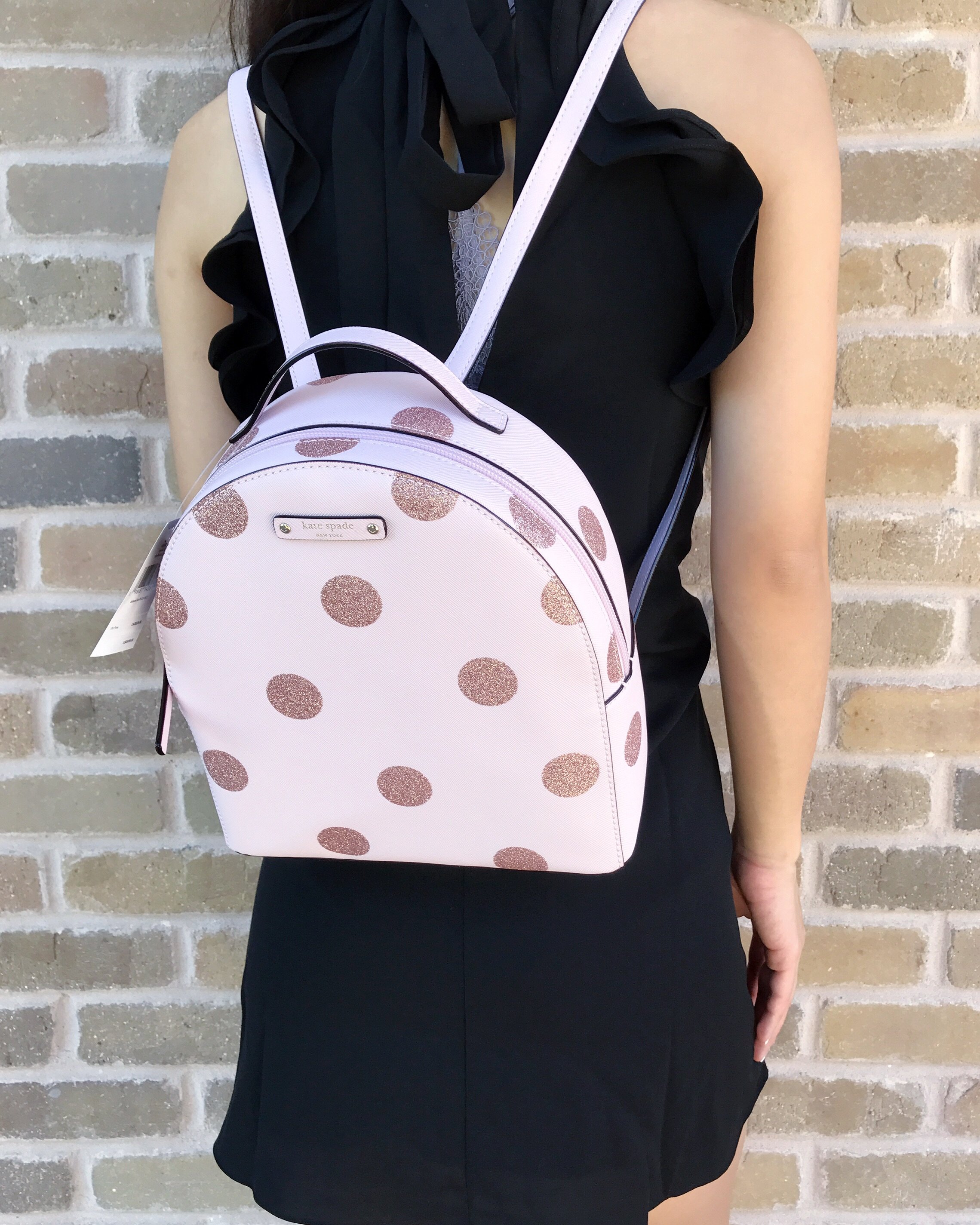 kate spade pink mini backpack