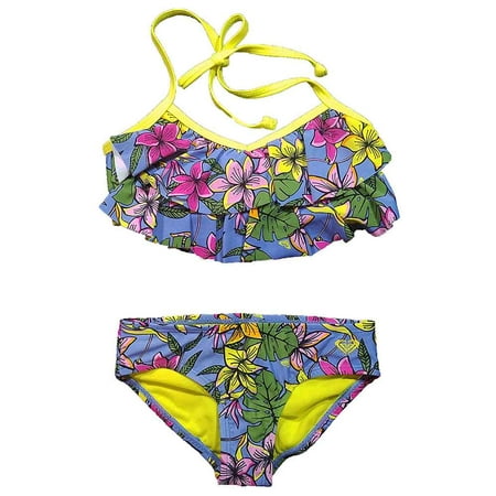 Roxy Girls' 2-piece Swim Set (Best Swimsuits For Big Boobs)