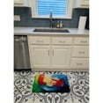 thumbnail image 3 of Bird - Rooster Chief Big Feathers Machine Washable Memory Foam Mat, 3 of 4