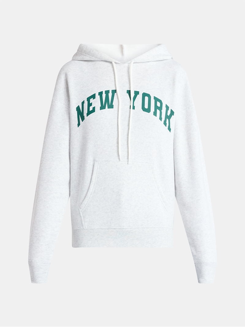 No Boundaries Essential Fleece Hoodie, Women's Sizes XXS-XXL