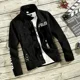 thumbnail image 2 of Abrigo vaquero para hombre, chaqueta vaquera gris estilo hip hop de otoño, ropa de abrigo lavada de corte entallado para hombre, marca de moda, talla grande L al precio más bajo G, 2 of 5