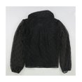 thumbnail image 2 of Alfani Womens Sheer-Sleeve Pullover Blouse, Black, Small, 2 of 2