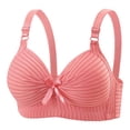 thumbnail image 6 of Dpjklzsn Women's Ribbed Wireless Support Bra, Full Coverage, 6 of 8