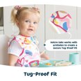 thumbnail image 5 of Tiny Twinkle - Bavoir Tablier - Carreaux Noirs - 6-24 m, 5 of 5