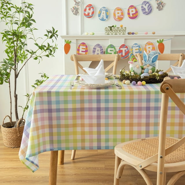 Mantel impermeable Essifunia a cuadros, 147 x 213 cm, poliéster