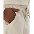 thumbnail image 4 of Hanes Women's Garment Dyed French Terry Shorts, 4" Pebblestone XL, 4 of 4