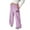 Purple, variant on Girls Baggy Sweatpants with Bows Cute Wide Straight Leg Sweat Pants Y2k Joggers with Pockets Preppy Clothes Blue