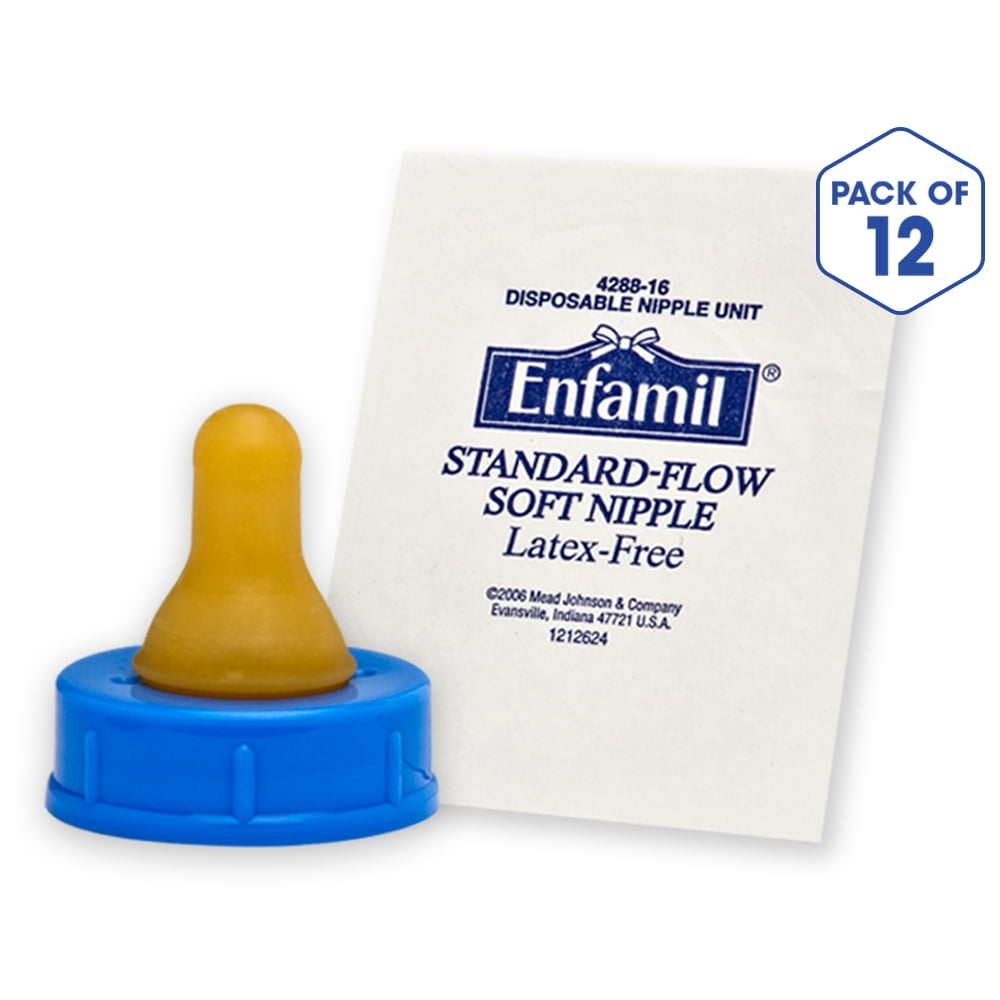 Enfamil Nipples, Standard-Flow Soft 