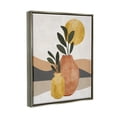 thumbnail image 3 of Desert Sun Geometric Botanicals Botanical & Floral Graphic Art Luster Gray Framed Art Print Wall Art, 3 of 9