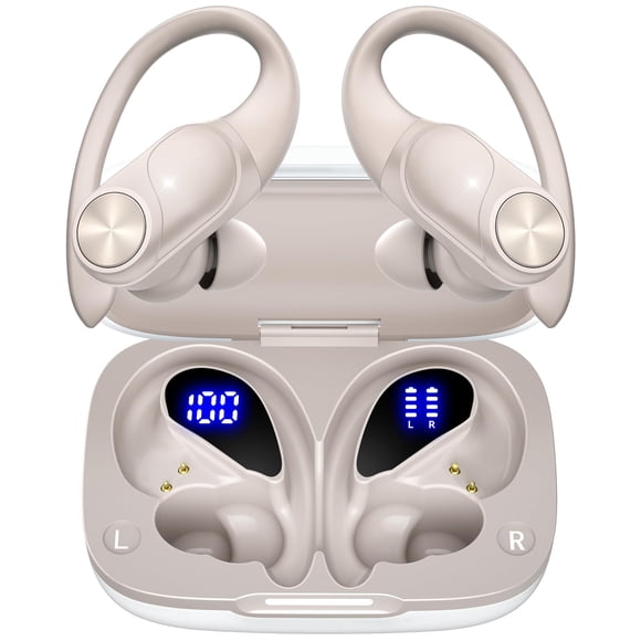 Auriculares Bluetooth PocBuds de 80 horas de reproducción con carga inalámbrica