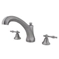 thumbnail image 1 of Kingston Brass KS4328NL 8 Inch -18 Inch Widespread Roman Tub Filler - Satin Nickel, 1 of 1