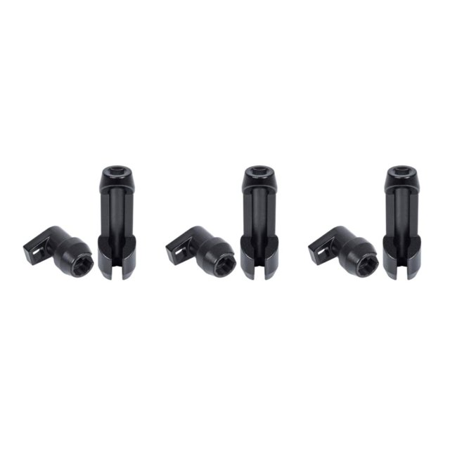 Kenally 2 Pieces Car Fuel Filling Socket Professional Replacement 12 Detachable Point Sockets 17mm for Power Stroke 6.7L F250 F350 Type1