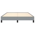thumbnail image 3 of vidaXL Bed Frame Light Grey 152x203 cm Queen Fabric, 3 of 6