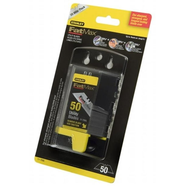 STANLEY FatMax 11-700L 50-Pack Utility Blades - Walmart.com - Walmart.com