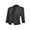 Charcoalgrey, variant on Women's 3/4 Sleeve Cropped Cardigans Sweaters Jackets Open Front Short Shrugs for Dresses