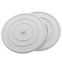 Beaupretty 2Pcs Large Rubber Hair Catcher Sink Stopper for Bathtub Drain Bathroom Use