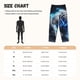 thumbnail image 3 of Balery Futuristic Blue Light White Tiger Pantalones de pijama para mujer, pijamas ultraligeros, pantalones de estar por casa-XX-Large, 3 of 6