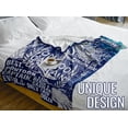 thumbnail image 3 of Pontoon Boat Gifts, Pontoon Boat Blanket for Pontoon Captain, Pontoon Lovers, Pontoon Boat Owners Gifts, Lake Gifts, Pontoon Gifts, 60 x 50 Inches Flannel Throw Blanket, Blue, 3 of 6