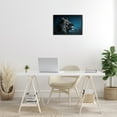 thumbnail image 3 of Stupell Industries Intense Gazing Lion Animals & Insects Painting Black Framed Art Print Wall Art, 24 x 16, 3 of 10