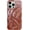 Rose Gold, variant on Chrome Plating Electroplated Feather Pattern Compatible with iPhone Case (Silver,iPhone 14)