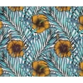 thumbnail image 5 of oneOone Cotton Flex Mustard Yellow Fabric Tropical Sewing Craft Projects Fabric Prints By Yard 40 Inch Wide, 5 of 5