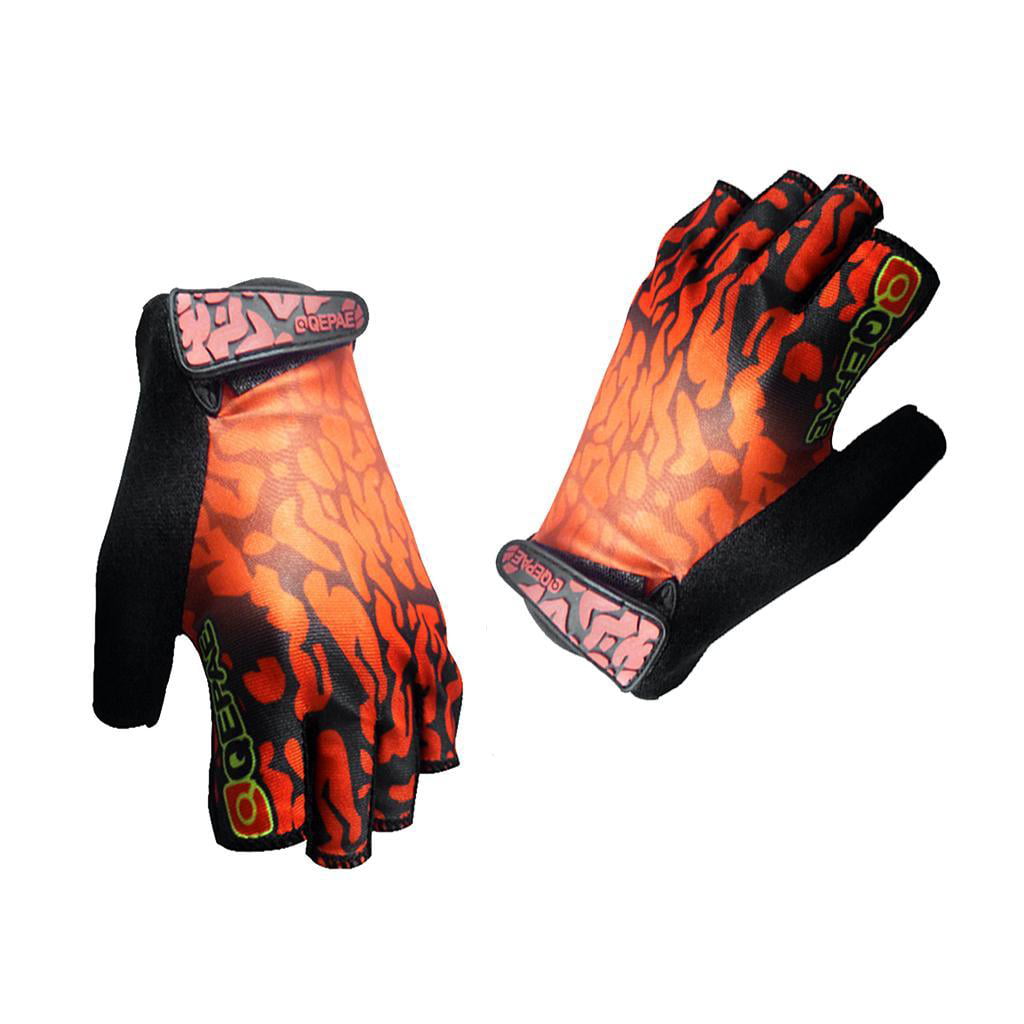 New Sports Racing Cycling Motorcycle MTB Bike Bicycle Gel Half Finger Gloves XXL 
