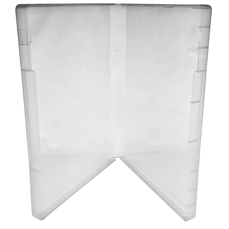 CheckOutStore 50 Clear Storage Cases 21mm for Rubber Stamps No Tabs (No  Hub) 