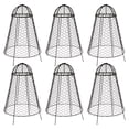 thumbnail image 3 of Sunnydaze 12" x 12" Iron Mesh Plant Protector with Removable Top 6-Pack, 3 of 18