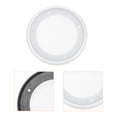 thumbnail image 5 of 2pcs 5" Grill Mesh Decorative Circle Woofer Guard Protector Cover Parts White, 5 of 5