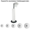 thumbnail image 4 of Stainless Steel Standing Toilet Paper Holder with 4-Roll Capacity, 4 of 5