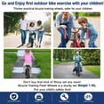 thumbnail image 5 of Bike Training Wheels for 12 14 16 18 20 Inch Kids Bikes, Heavy-Duty Bicycle Training Wheels Flash Bike Training Wheels, 5 of 7