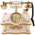 thumbnail image 6 of FOMIYES Telephone Music Box Vintage Style Desk Decor for Entryway and Home Decoration, 6 of 7