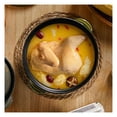 thumbnail image 4 of Japanese ceramic cooking pot, clay pot with lid, soup pot for rice and stews, heat-resistant hot pot, slow stew for stewed chicken and household kitchen, 4 of 8