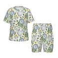 thumbnail image 1 of Balery Vintage Utensils Conjunto de Pijama Infantil de Manga Corta con Estampado – Ropa de Dormir de Algodón Suave-XX-Large, 1 of 6
