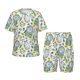 thumbnail image 1 of Balery Vintage Utensils Conjunto de Pijama Infantil de Manga Corta con Estampado – Ropa de Dormir de Algodón Suave-X-Large, 1 of 6