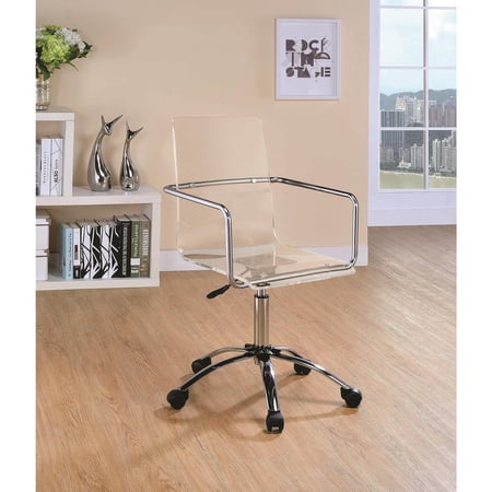 clear acrylic office chair - product