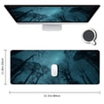 thumbnail image 2 of nygtbtfer Beautiful Night Sky Mouse Pad, and The Trees Mouse Pad,Sublime Nature View Rectangle Non-Slip Rubber Mousepad Gaming Mouse Pad 31.5x11.8 in, 2 of 6