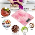 thumbnail image 4 of High Precision Digital Kitchen Scale Tempered Glass Food Scale Multifunction Scale Small Kitchen Appliances Pink Background with Hearts, 4 of 7